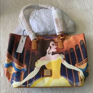 New Dooney and Bourke Disney Beauty & Beast Tote